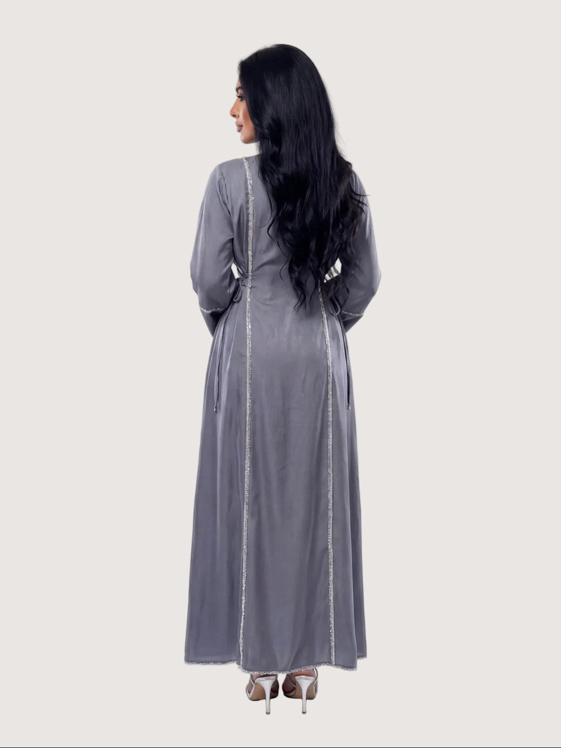 Premium Royale Dress - Steel Blue