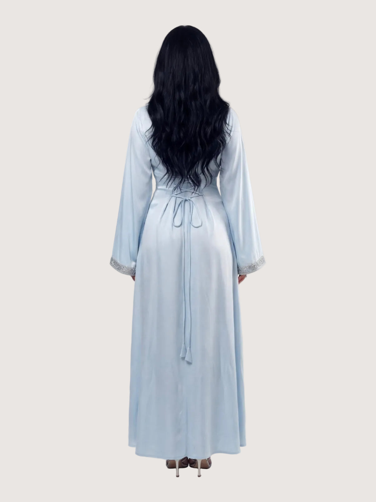 Premium Amira Dress - Baby Blue